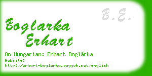 boglarka erhart business card